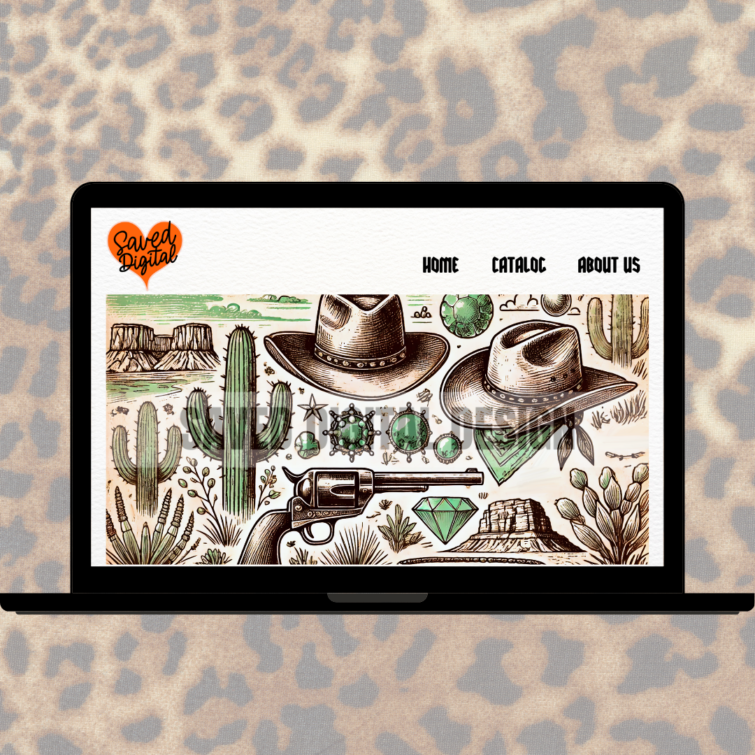 WESTERN ABSTRACT FACEBOOK/WEBSITE BANNER
