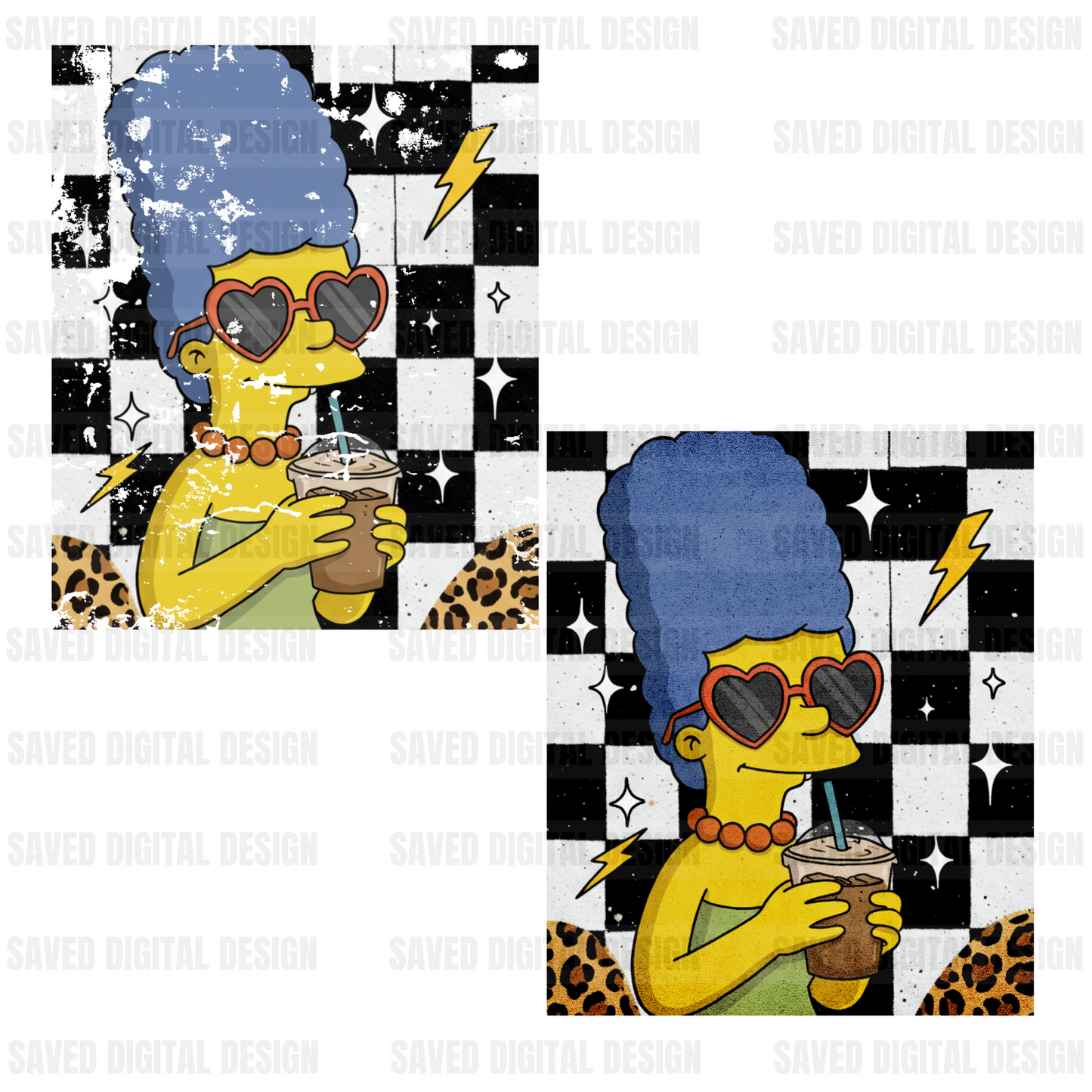 CHARACTER COFFEE CARDS - CARTOONS - bundle