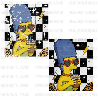 CHARACTER COFFEE CARDS - CARTOONS - bundle