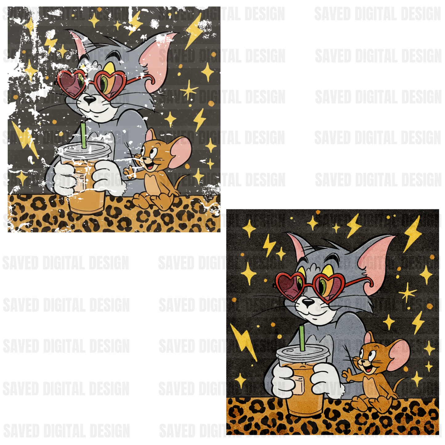 CHARACTER COFFEE CARDS - CARTOONS - bundle