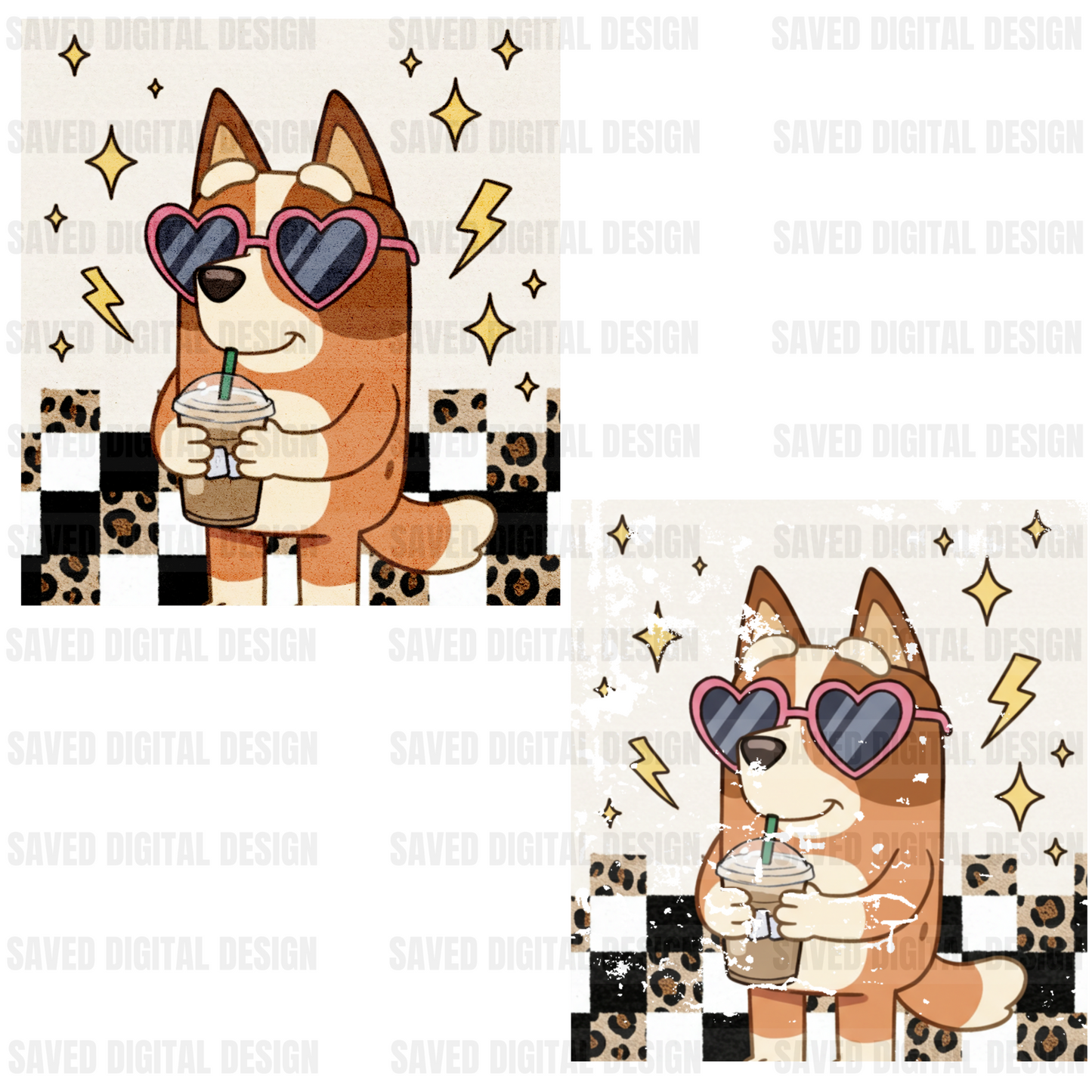 CHARACTER COFFEE CARDS - CARTOONS - bundle