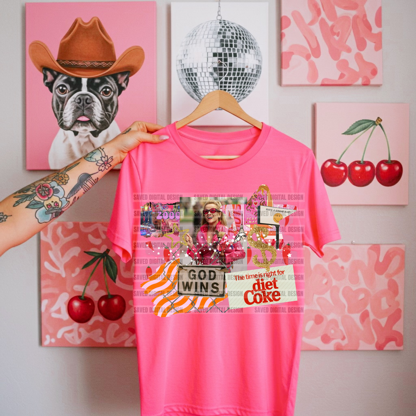 ELLE WOODS CLUSTER COLLAGE