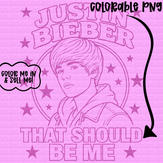 EXCLUSIVE COLORABLE PNG - THAT SHOULD BE ME [NO REP CODES]