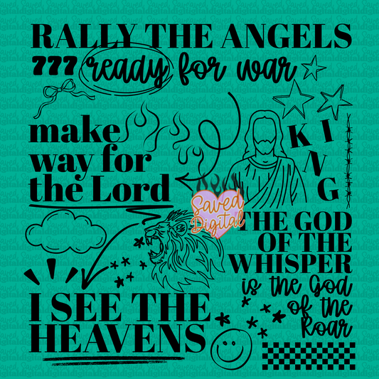 MAKE WAY FOR THE LORD {INCLUDES 4 COLORWAYS}