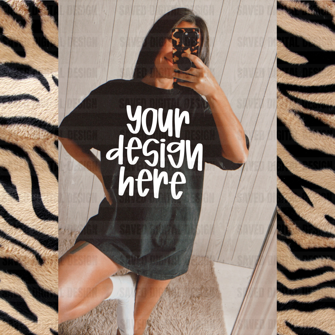 Homebody- BLACK TSHIRT MOCK BUNDLE OF 5