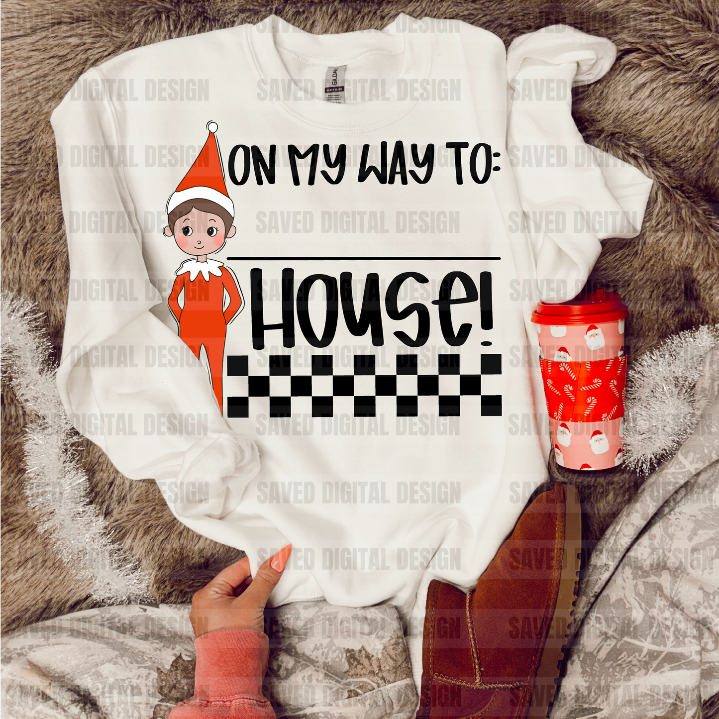 ON MY WAY TO ‘CUSTOM’ HOUSE ELF - EDITABLE