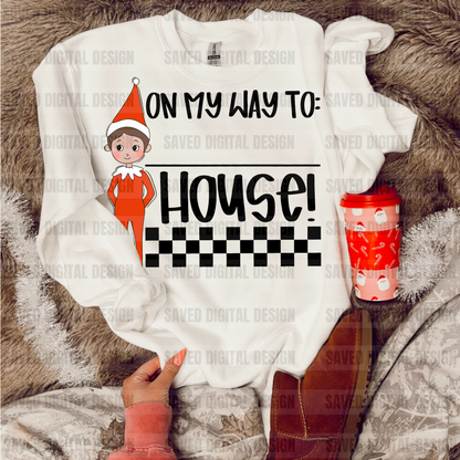 ON MY WAY TO ‘CUSTOM’ HOUSE ELF - EDITABLE