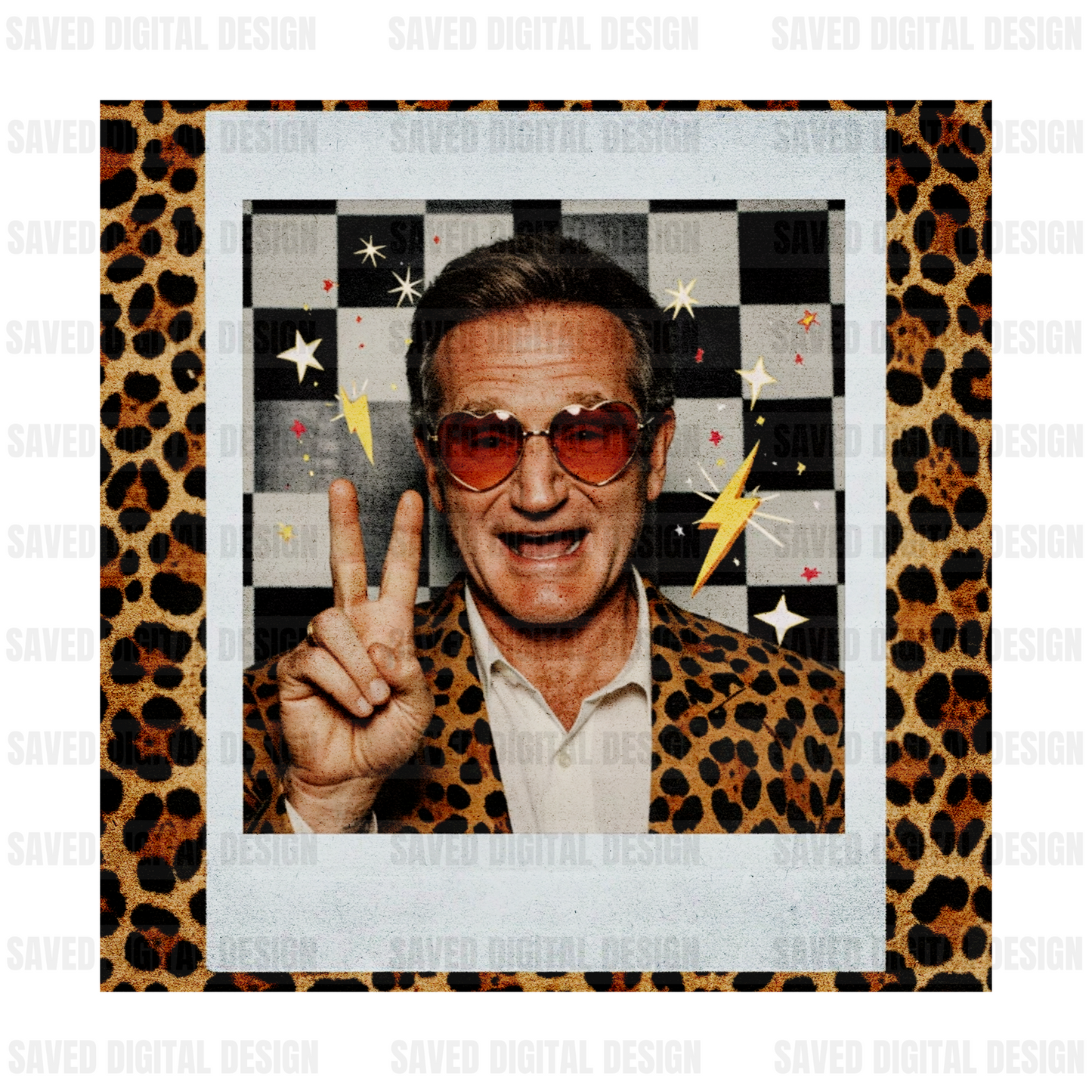 ROBIN POLAROID LEOPARD