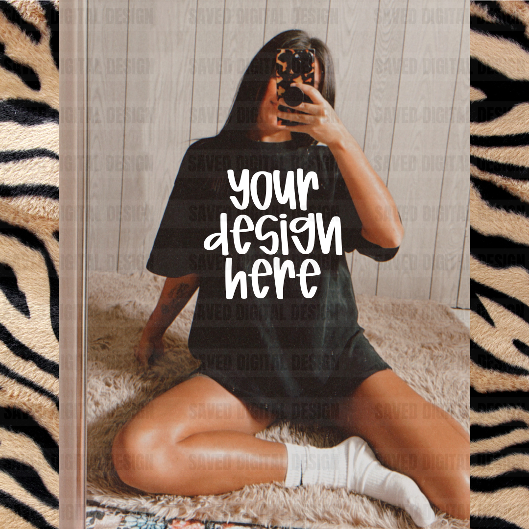 Homebody- BLACK TSHIRT MOCK BUNDLE OF 5