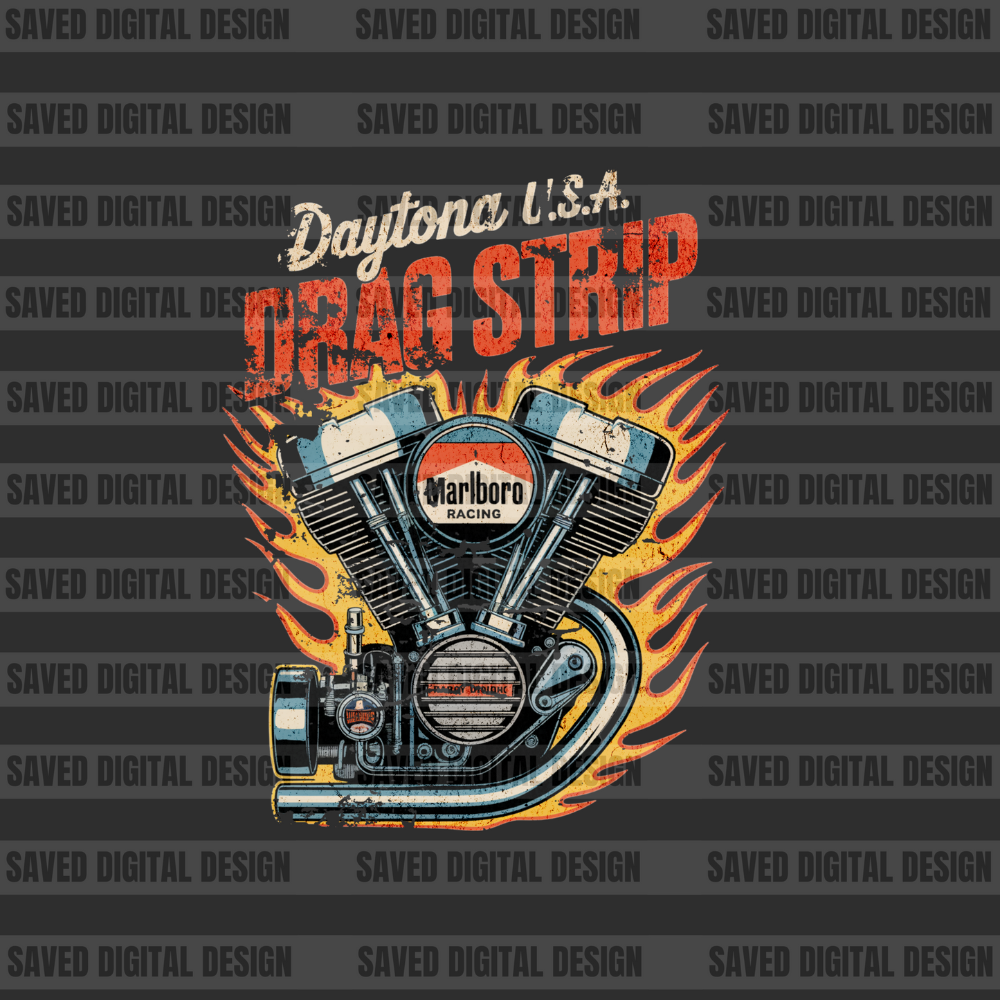 DAYTONA DRAG STRIP HARLEY