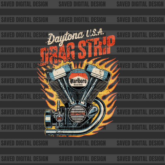 DAYTONA DRAG STRIP HARLEY