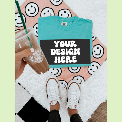 TURQUOISE COMFORT COLOR LAYERED MOCK BUNDLE OF 8
