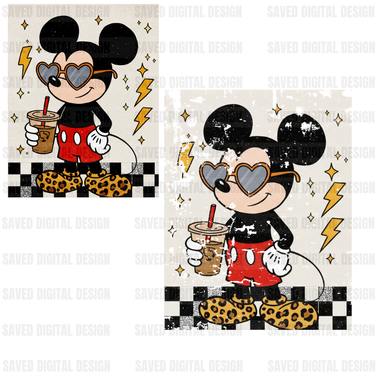 CHARACTER COFFEE CARDS - CARTOONS - bundle