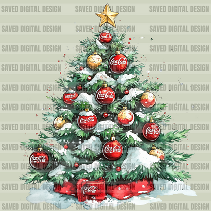 VINTAGE RED CHRISTMAS DRINK CLIPART BUNDLE