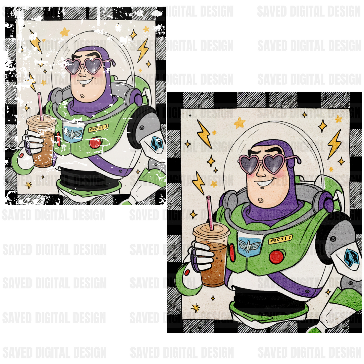 CHARACTER COFFEE CARDS - CARTOONS - bundle