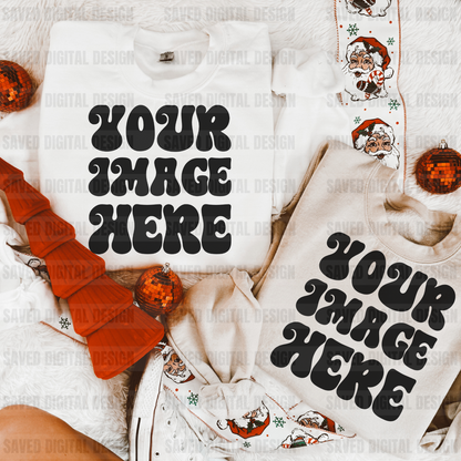 CHRISTMAS MOCK BUNDLE + FREE ADVERTISEMENT BLANK (9 mocks)