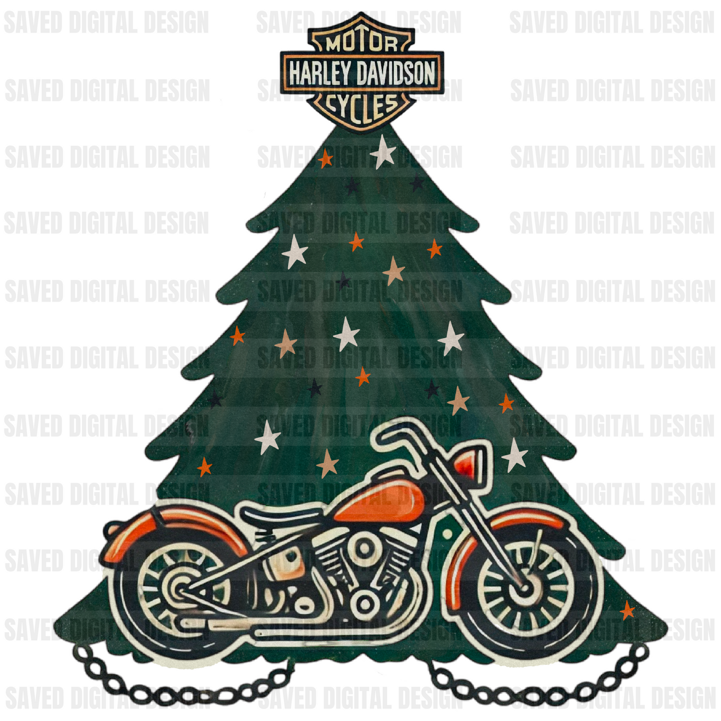 HARLEY CHRISTMAS TREE
