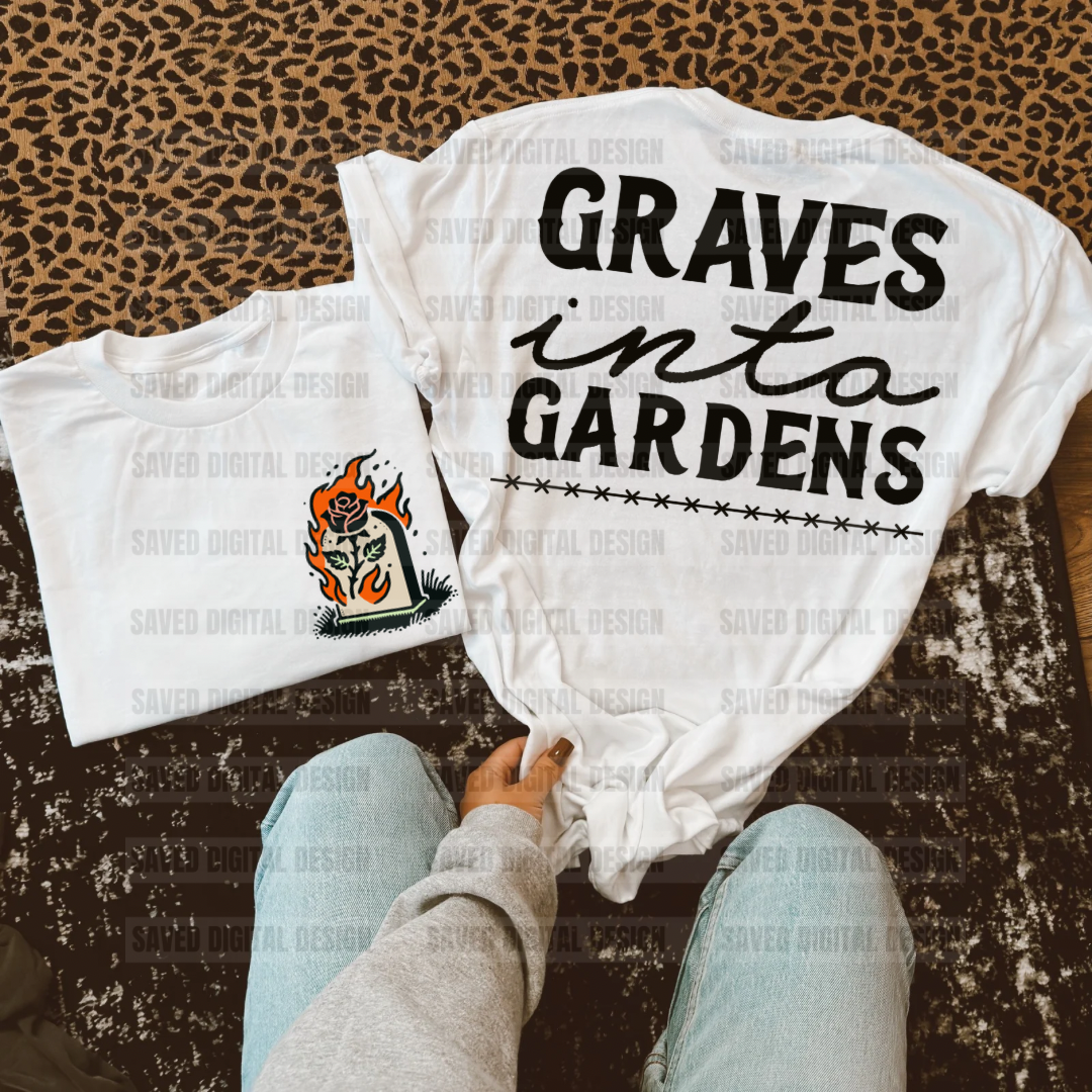 GRAVES INTO GARDENS FRONT+BACK