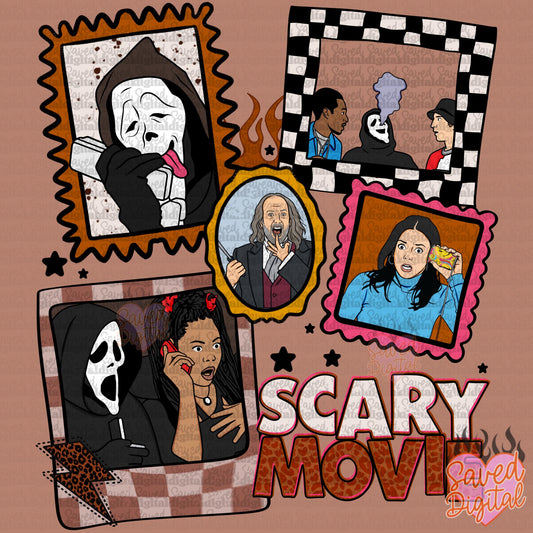 SCARY MOV. COLLAGE