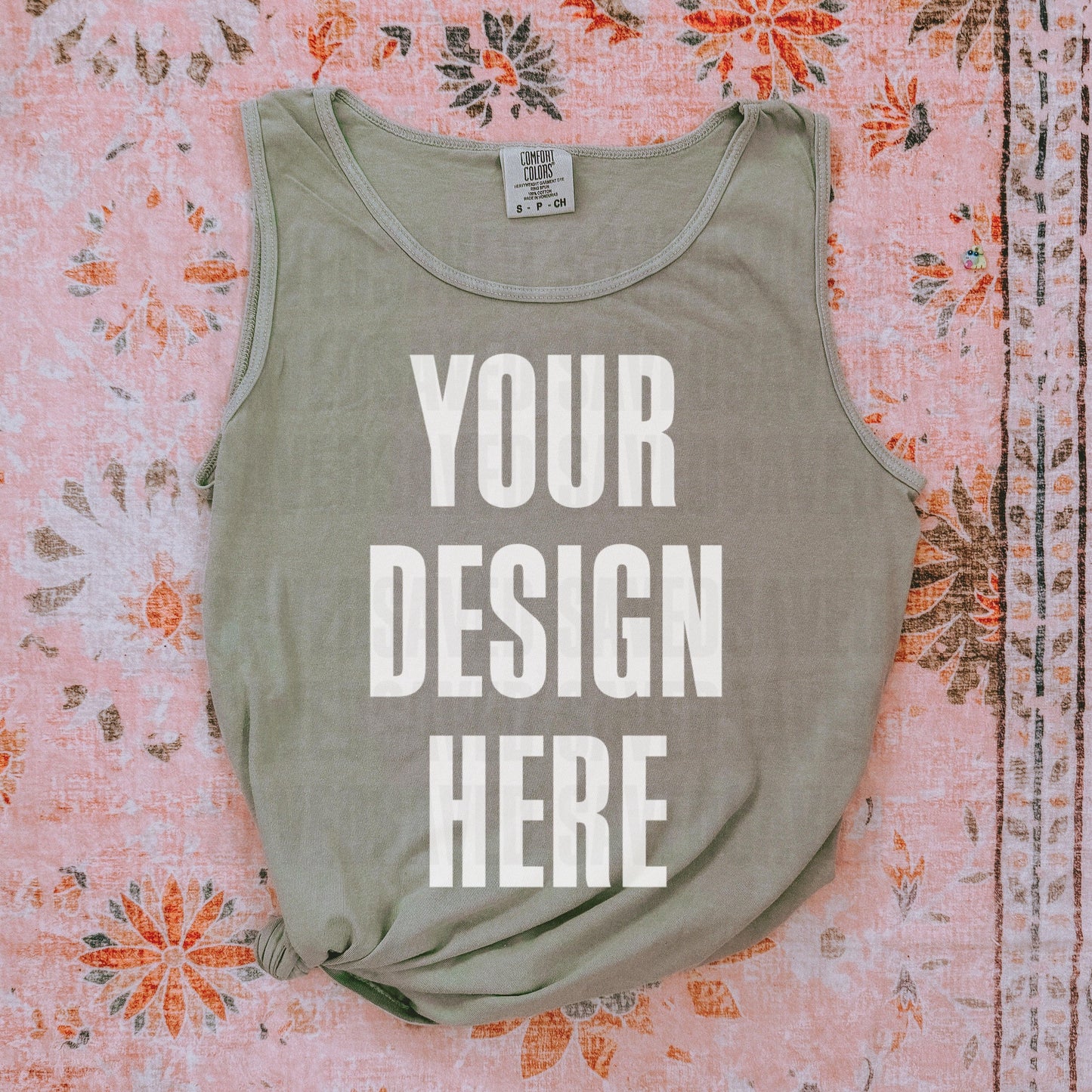COMFORT COLORS TANK TOP MOCK BUNDLE OF 6