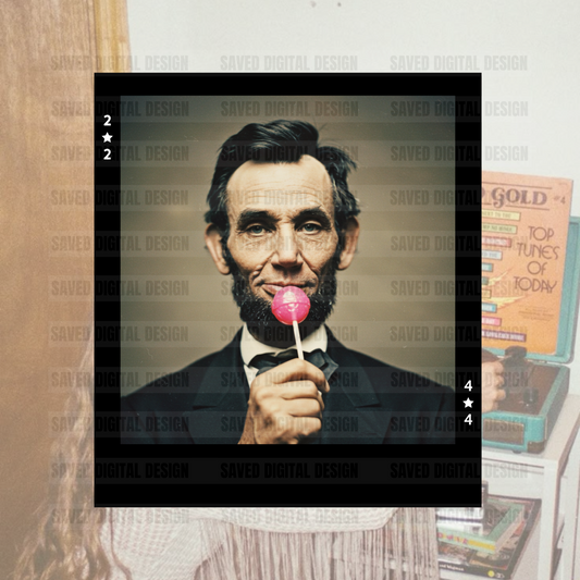 ABE PRES PINK LOLLI