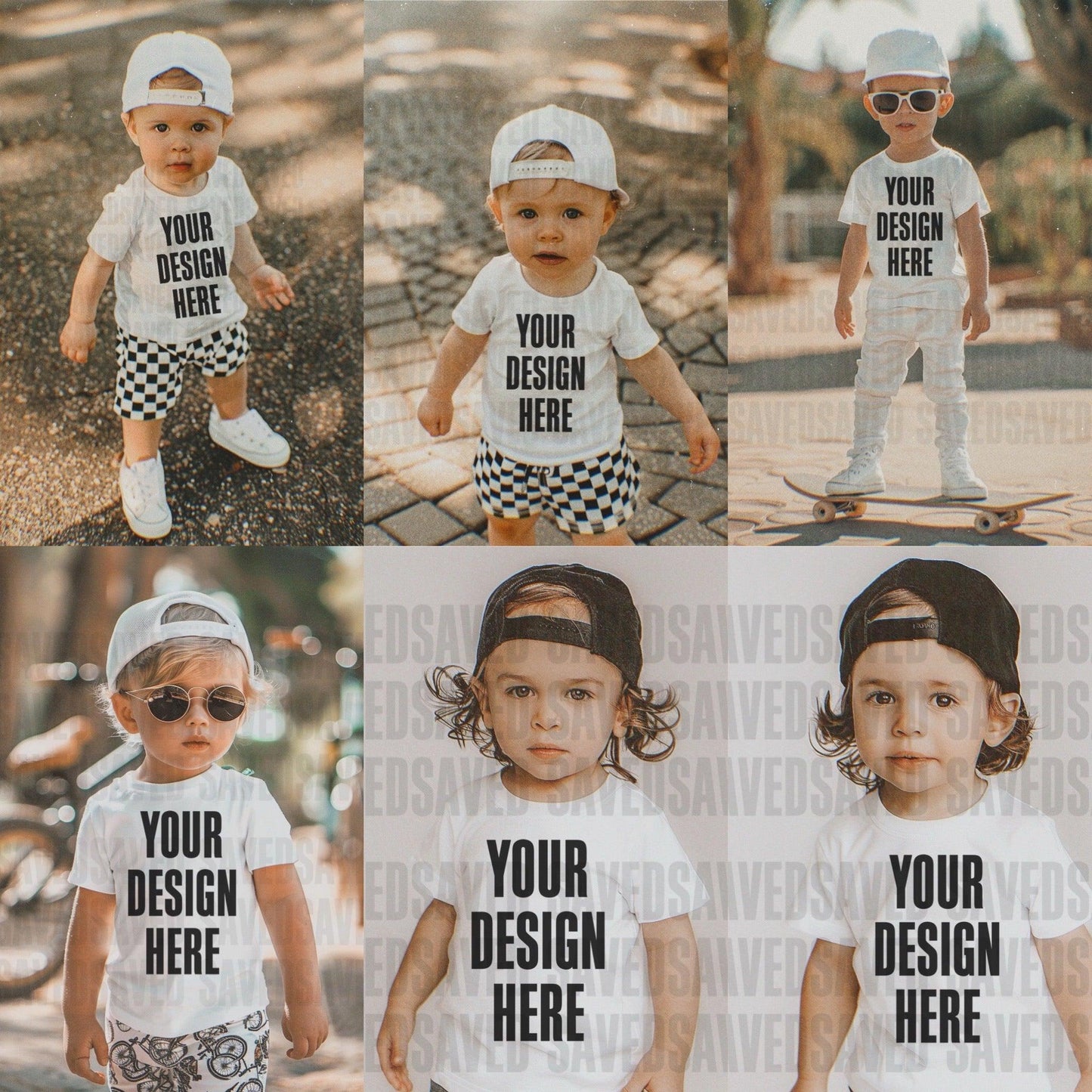 TODDLER BOY MOCK BUNDLE OF 6