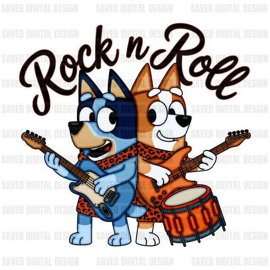 ROCK N ROLL BLUE
