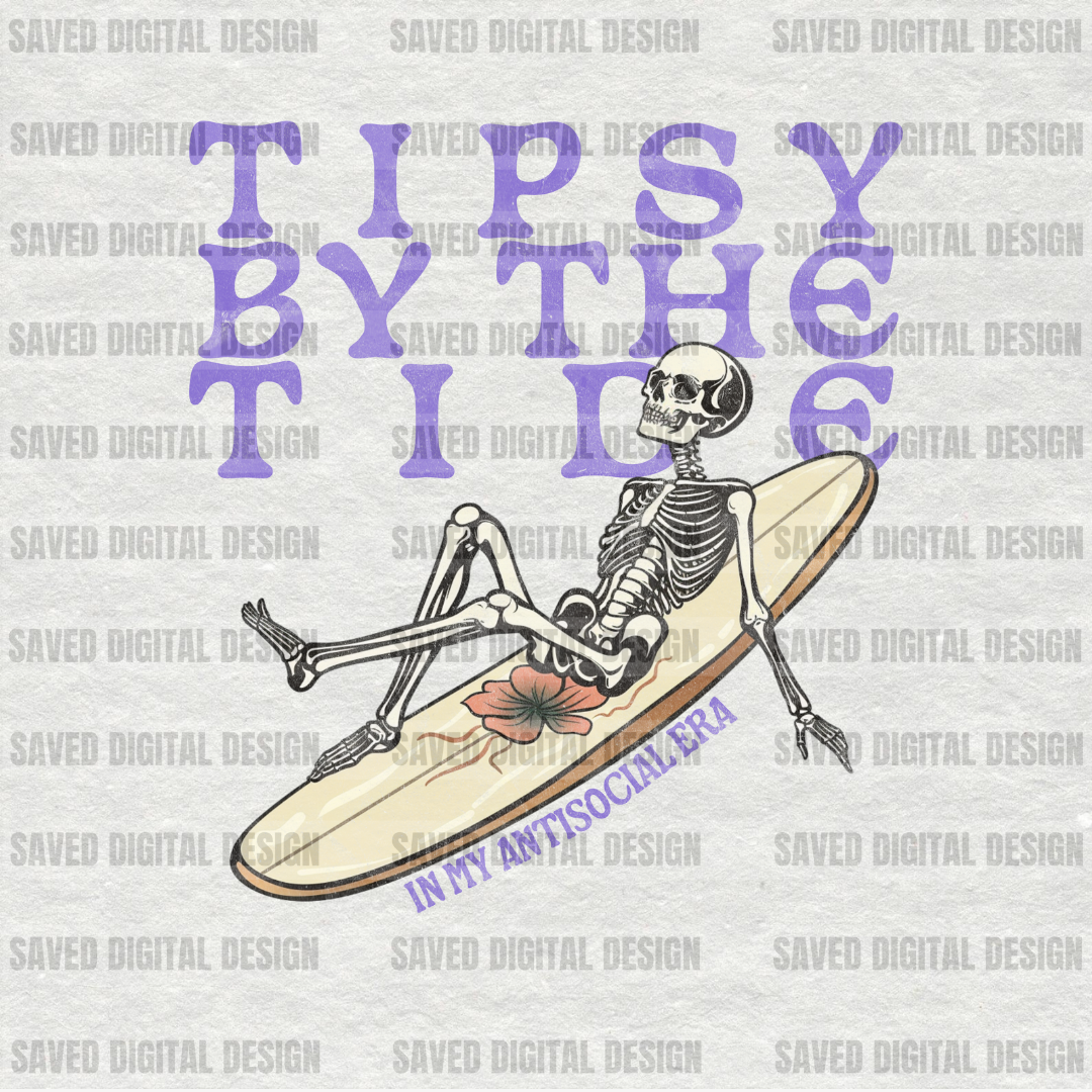 TIPSY BY THE TIDE PNG