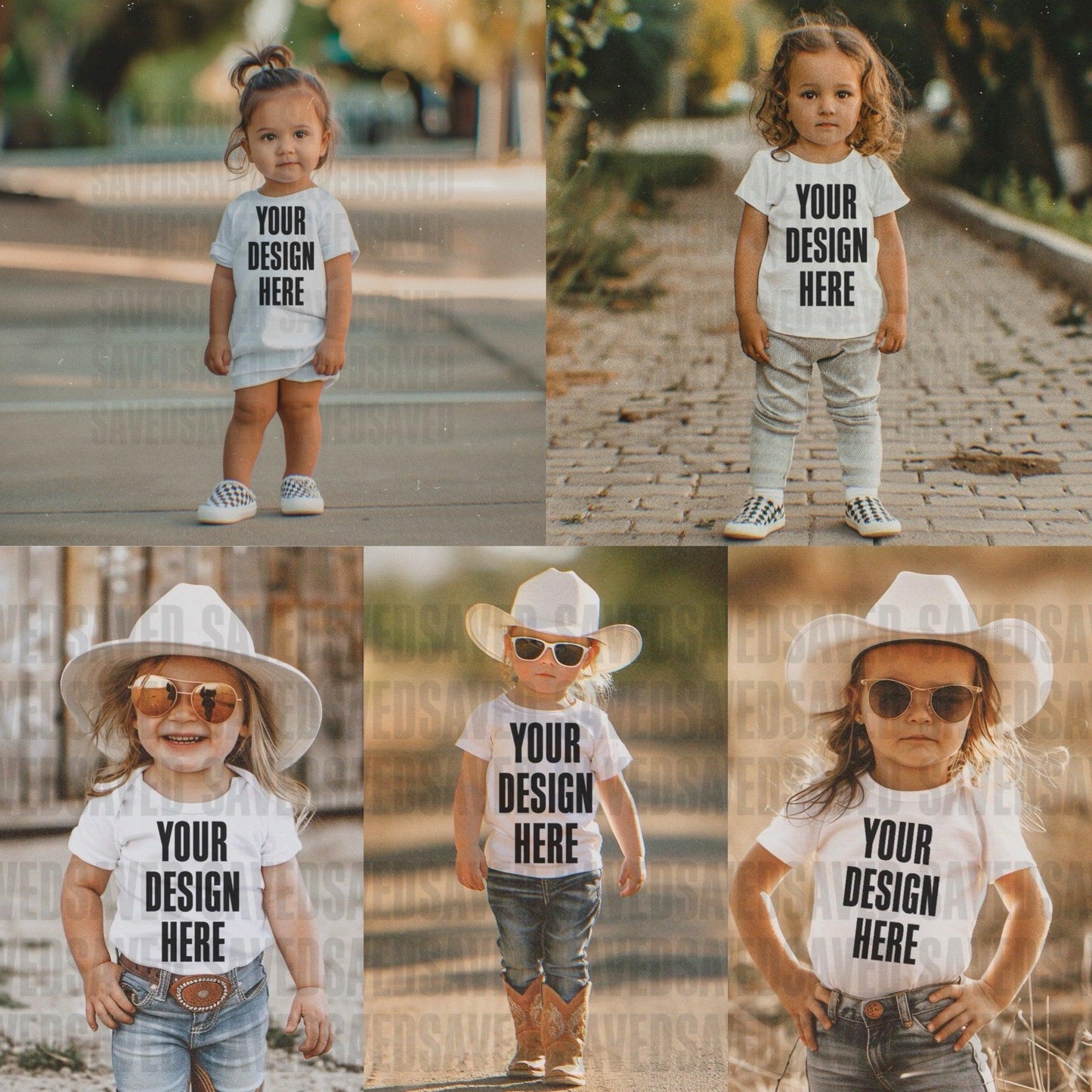 TODDLER GIRL MOCK BUNDLE OF 5