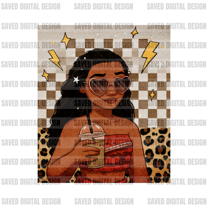 CHARACTER COFFEE CARDS - PRINCESSES - bundle