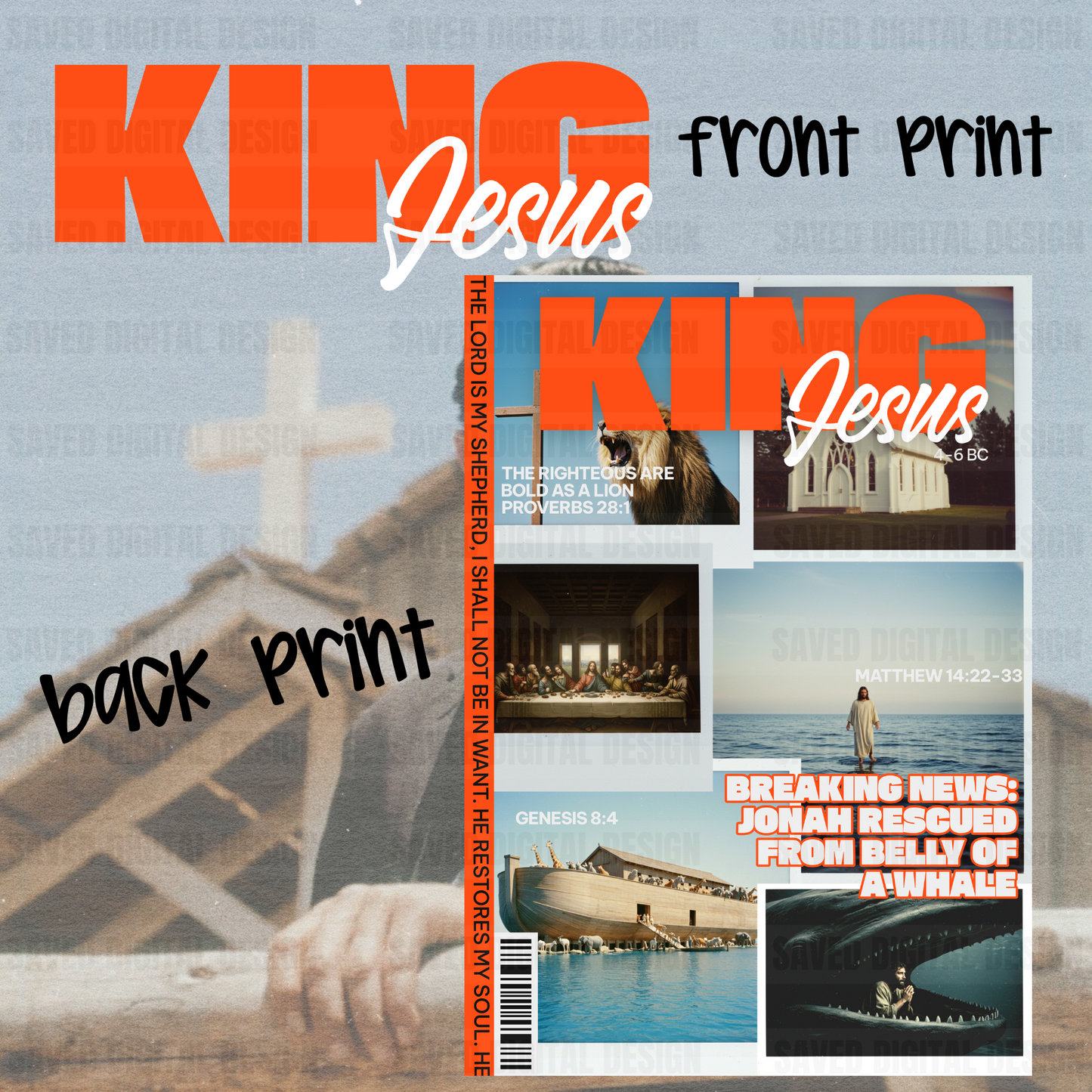 KING JESUS WITH POCKET