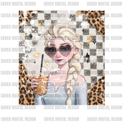 CHARACTER COFFEE CARDS - PRINCESSES - bundle