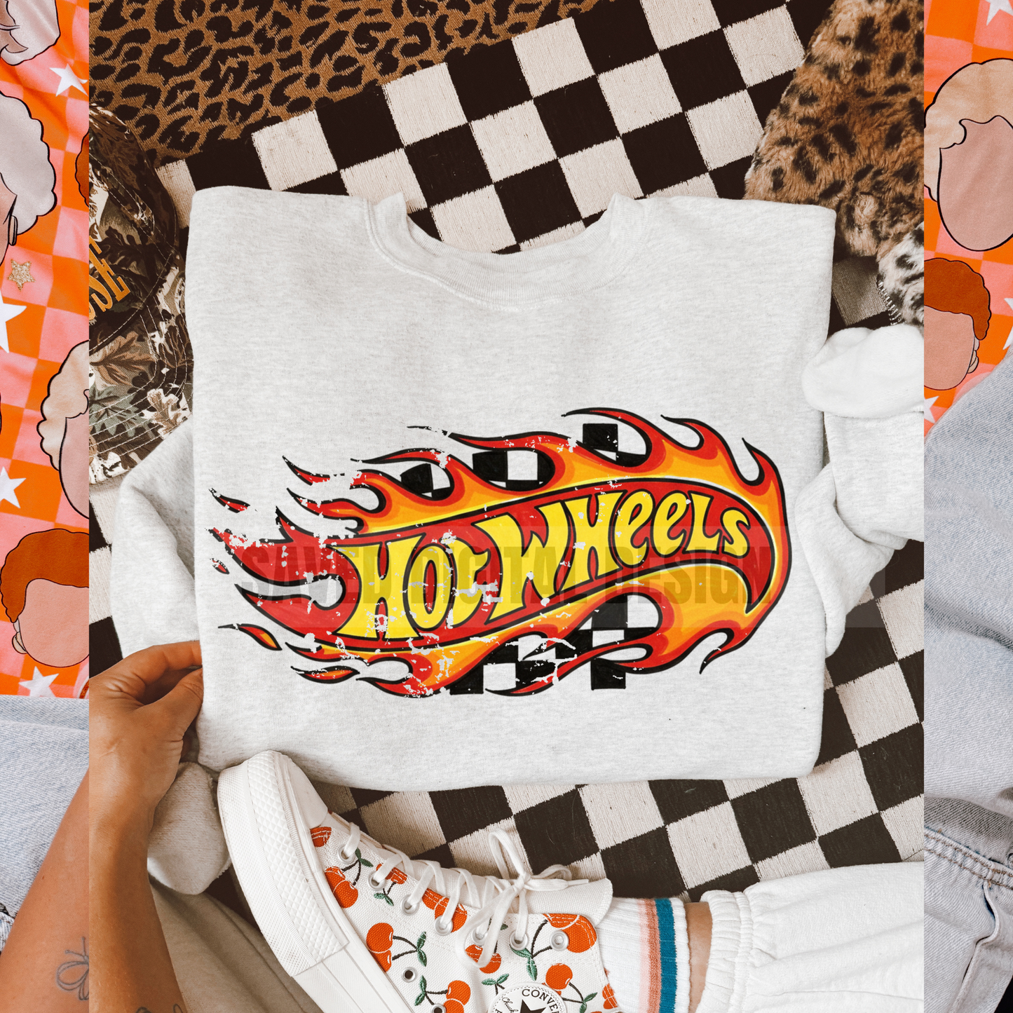HOT WHEELS BLACK CHECK