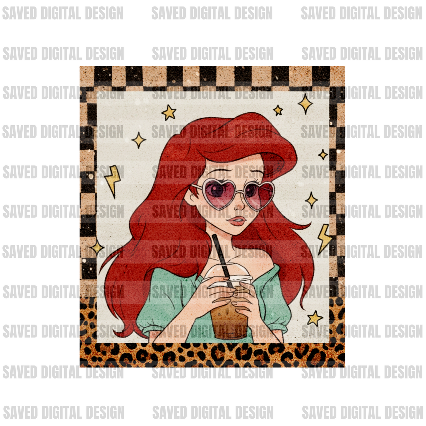 CHARACTER COFFEE CARDS - PRINCESSES - bundle