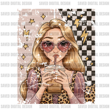 CHARACTER COFFEE CARDS - PRINCESSES - bundle