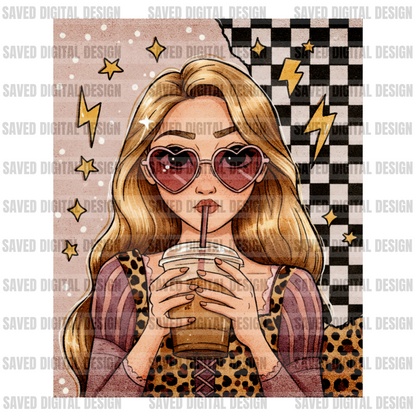 CHARACTER COFFEE CARDS - PRINCESSES - bundle