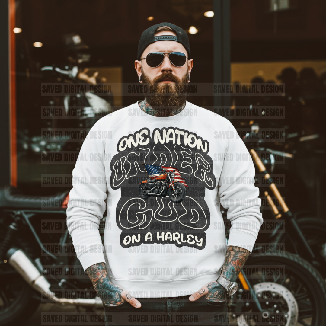 ONE NATION ON A HARLEY