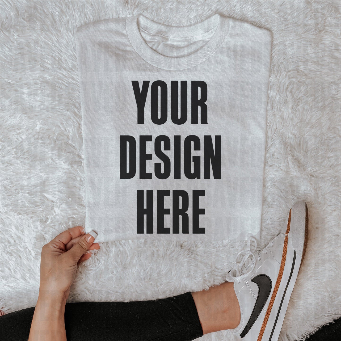 WHITE TEE - THE MOST MOCK DROP
