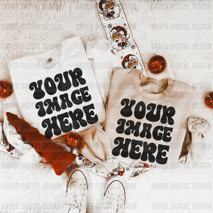 CHRISTMAS MOCK BUNDLE + FREE ADVERTISEMENT BLANK (9 mocks)