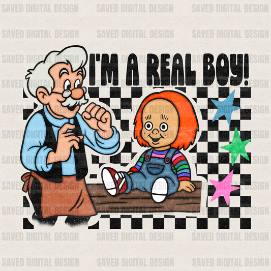 I’M A REAL BOY CHUCKY