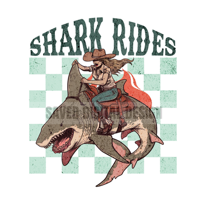 SHARK RODEO RIDES PNG