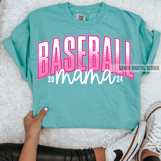 BASEBALL MAMA 2024 PNG