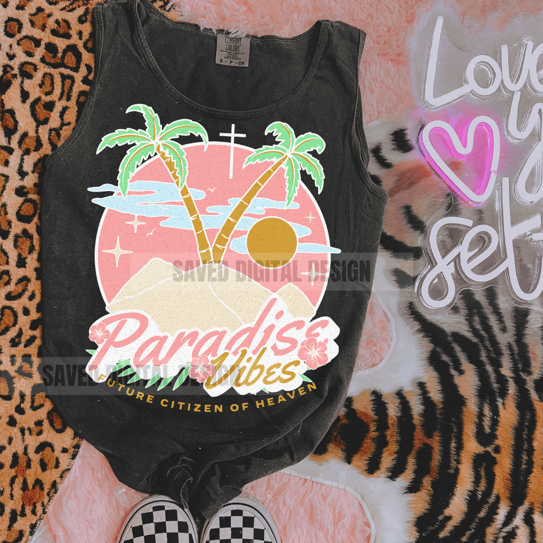 PARADISE VIBES CITIZEN OF HEAVEN PNG