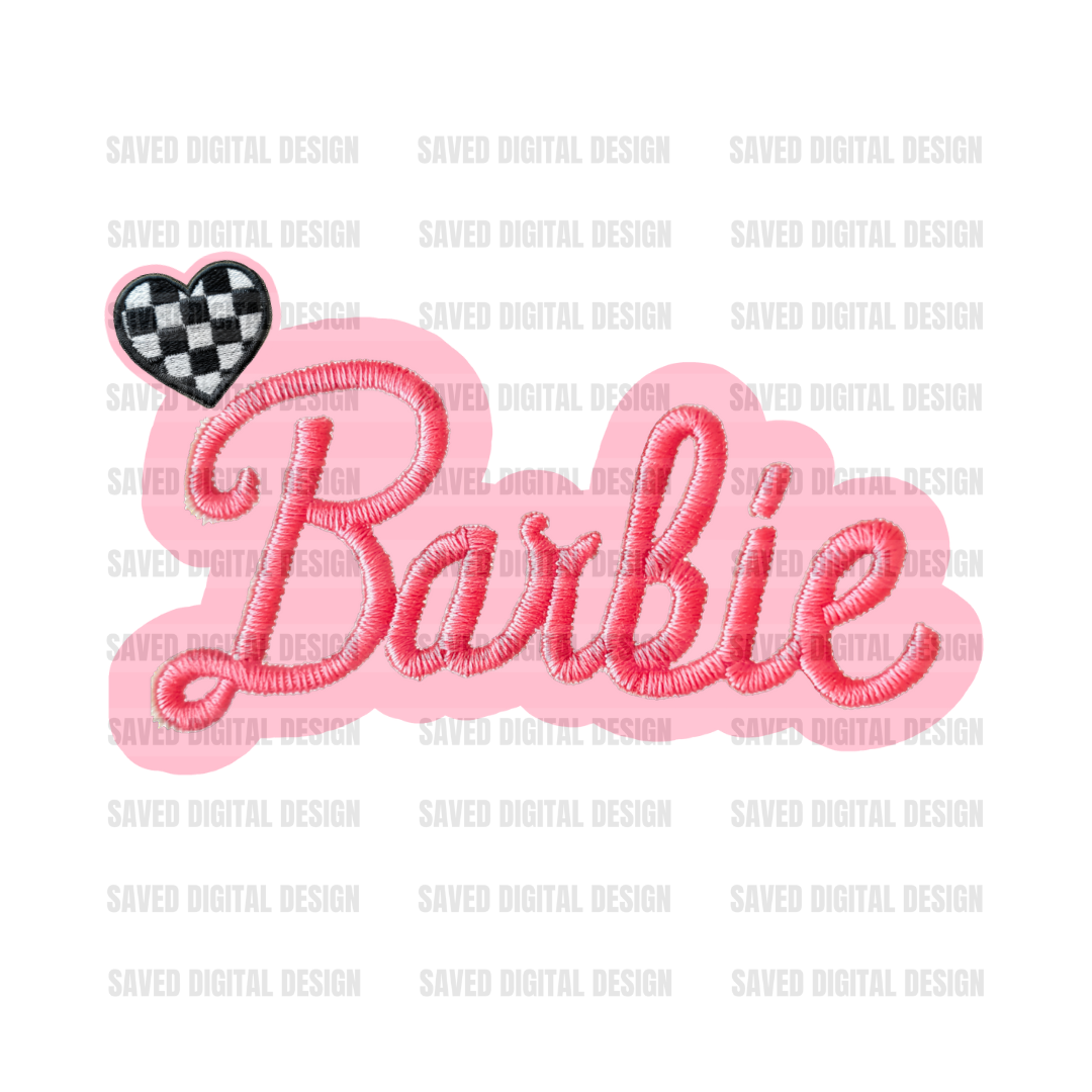 BARB FAUX HAT PATCH CLUSTER PNG