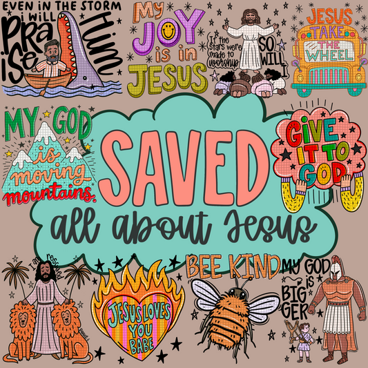 SAVED 🌟 ALL ABOUT JESUS SOLO BUNDLE