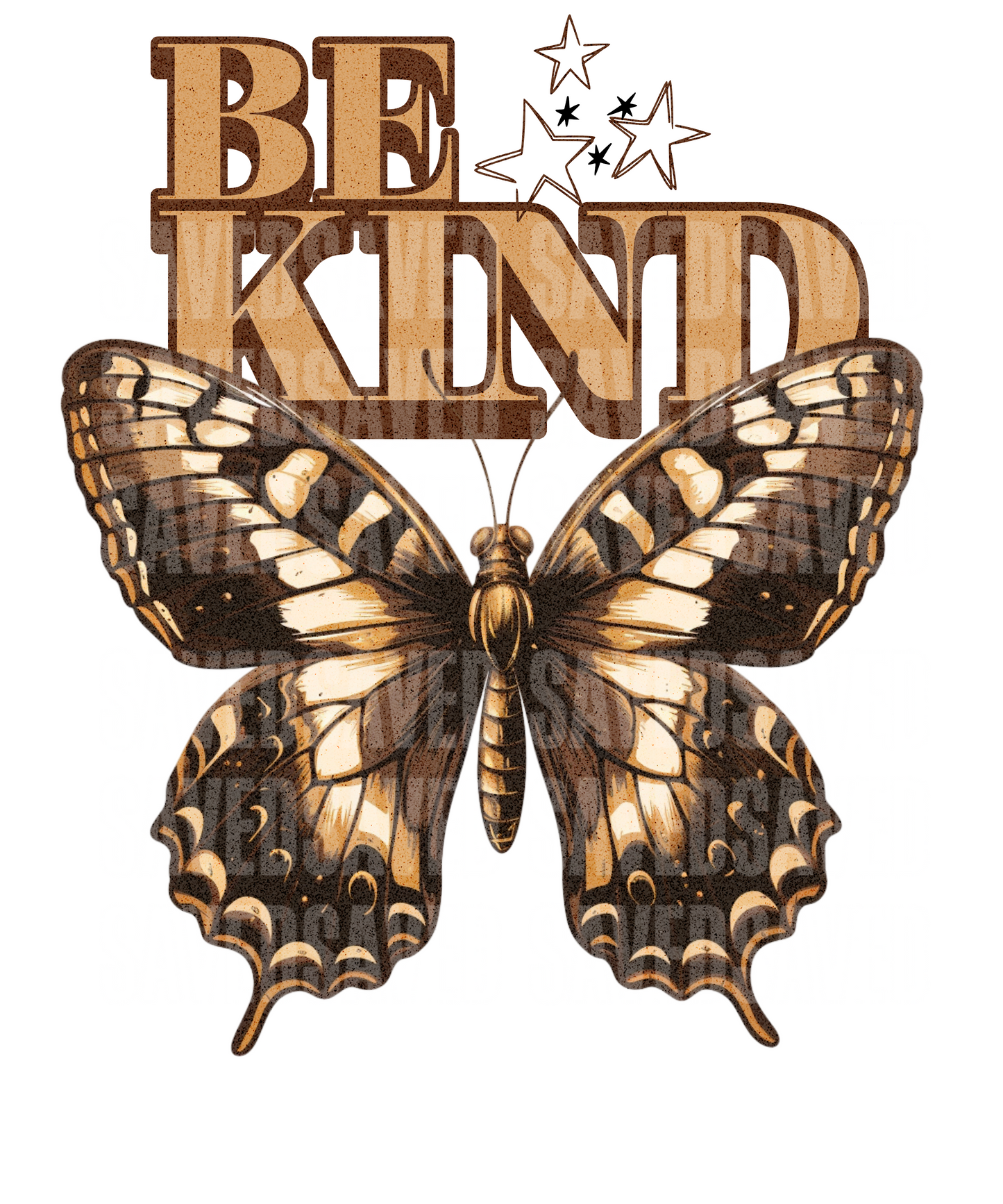 BE KIND BUTTERFLY PNG