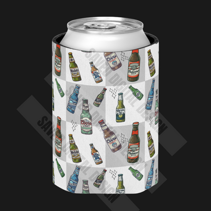 BEER CHECKERED SEAMLESS