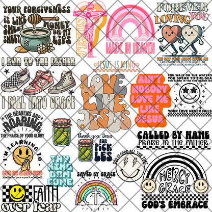 FAITH DROP - BUNDLE of 18 + 1 POCKET OR SINGLES
