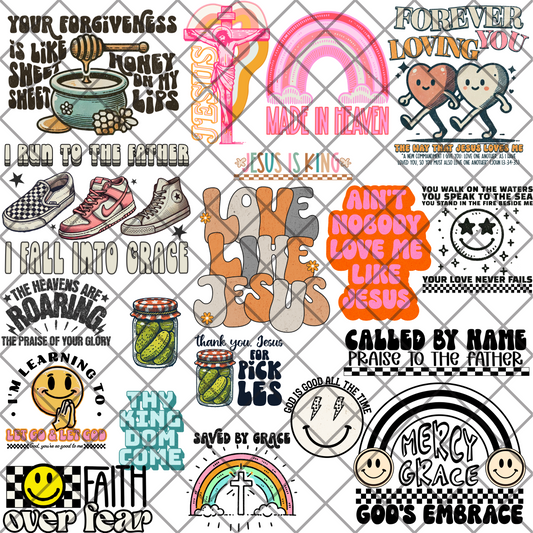 FAITH DROP - BUNDLE of 18 + 1 POCKET OR SINGLES