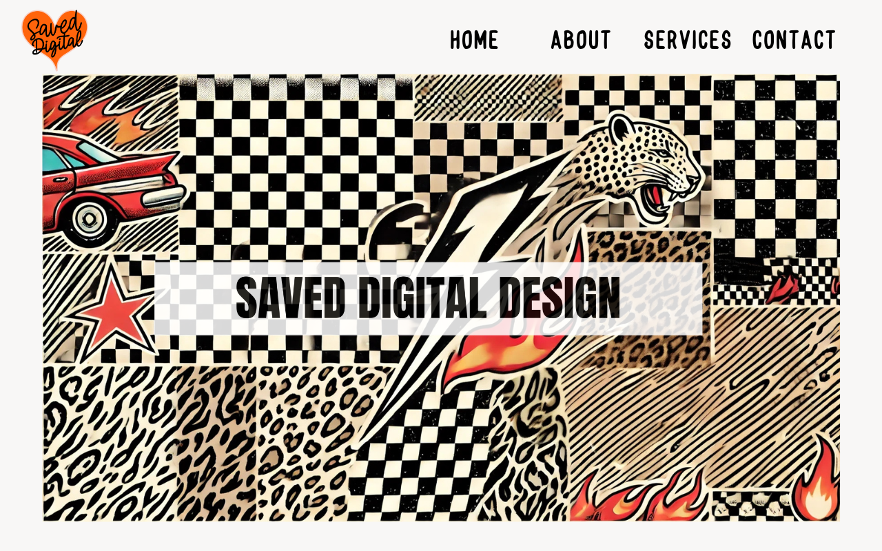 EDGY ABSTRACT FACEBOOK/WEBSITE BANNER